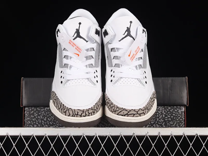 All categories Air Jordan Jordan series basketball shoes Air Jordan 3 Air Jordan 3 Retro "Gray Tone" AJ3 Joe 3 gray tone CT8532-169